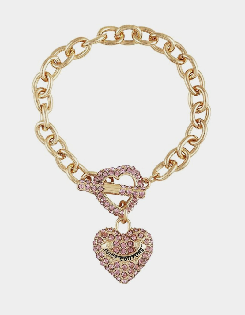 JUICY COUTURE Hear Charm Toggle Bracelet image number 0