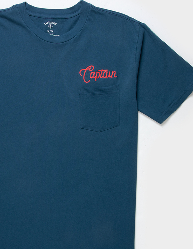 CAPTAIN FIN Chain Mens Pocket Tee image number 1