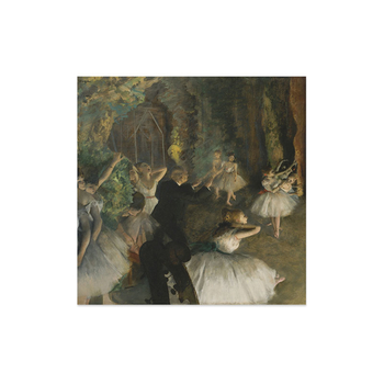 DENY DESIGNS Edgar Degas Rehearsal of the Ballet 20" x 20" Art Print