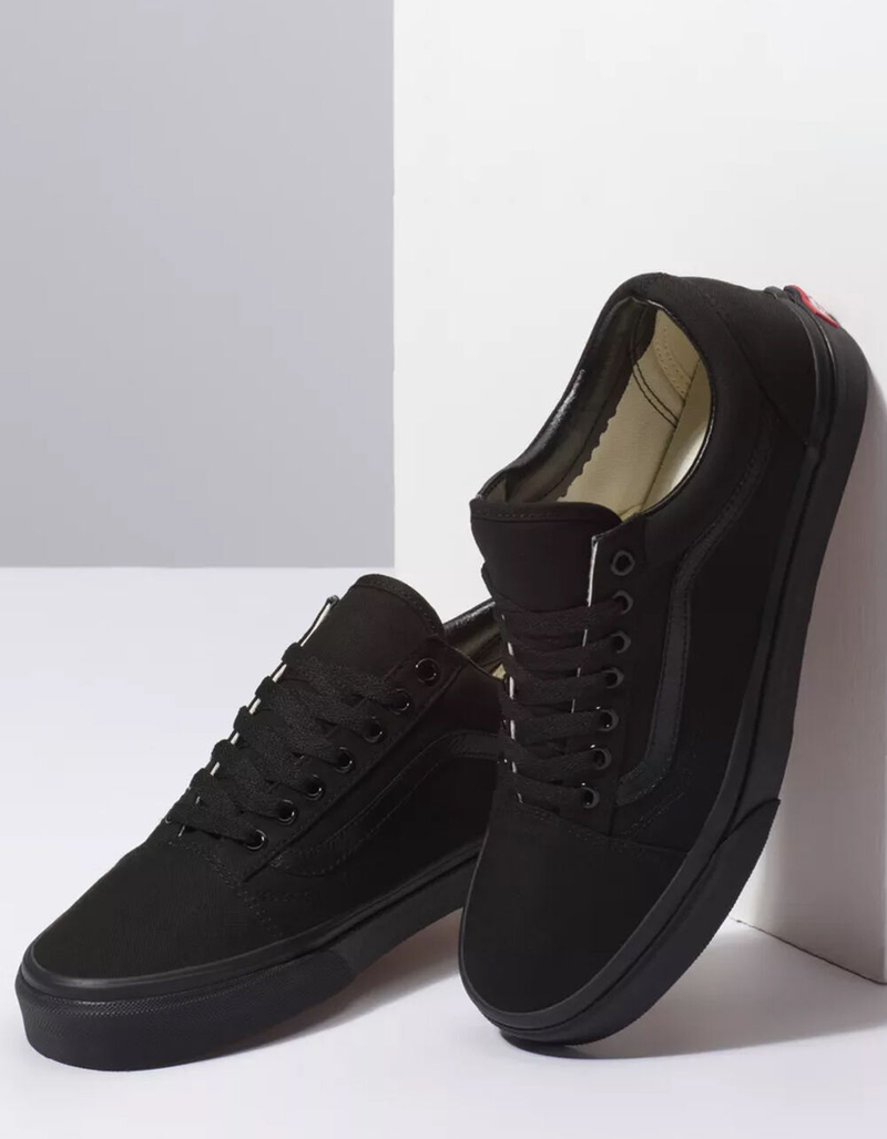 VANS Old Skool Black & Black Shoes image number 3