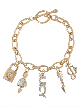 JUICY COUTURE Lock And Key Toggle Charm Bracelet Primary Image