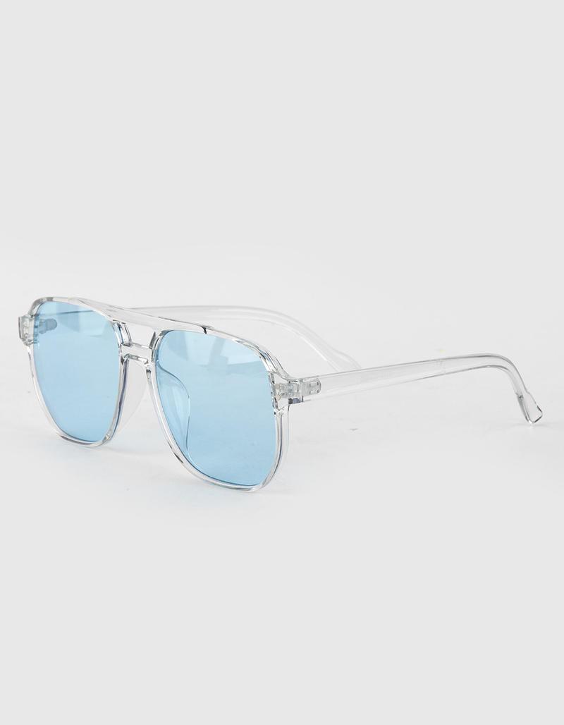 RSQ Plastic Aviator Sunglasses image number 0