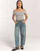 RSQ Womens Off The Shoulder Top image number 2