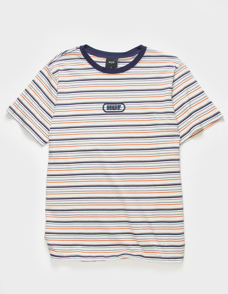 HUF Striped Knit Mens Tee image number 0