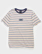 HUF Striped Knit Mens Tee image number 1