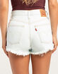 LEVI'S 501 High Rise Womens Denim Shorts - Find Time image number 4