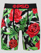 PSD Red Rose Buds Mens Boxer Briefs image number 2