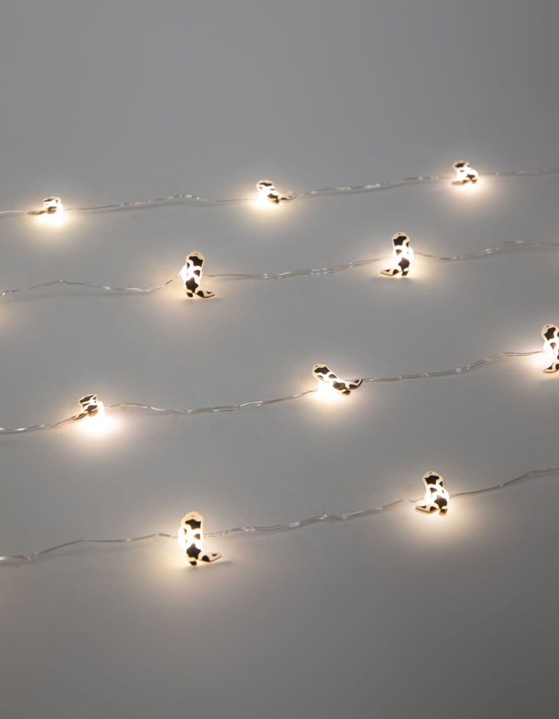 TILLYS HOME Cowboy Boot Wire String Lights image number 1