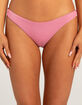 FULL TILT Skimpy Rib Lurex Bikini Bottoms image number 3