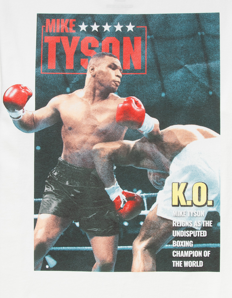 MIKE TYSON KO Cover Mens Boxy Tee image number 3