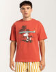 RSQ x Peanuts Surfboard Mens Tee image number 3