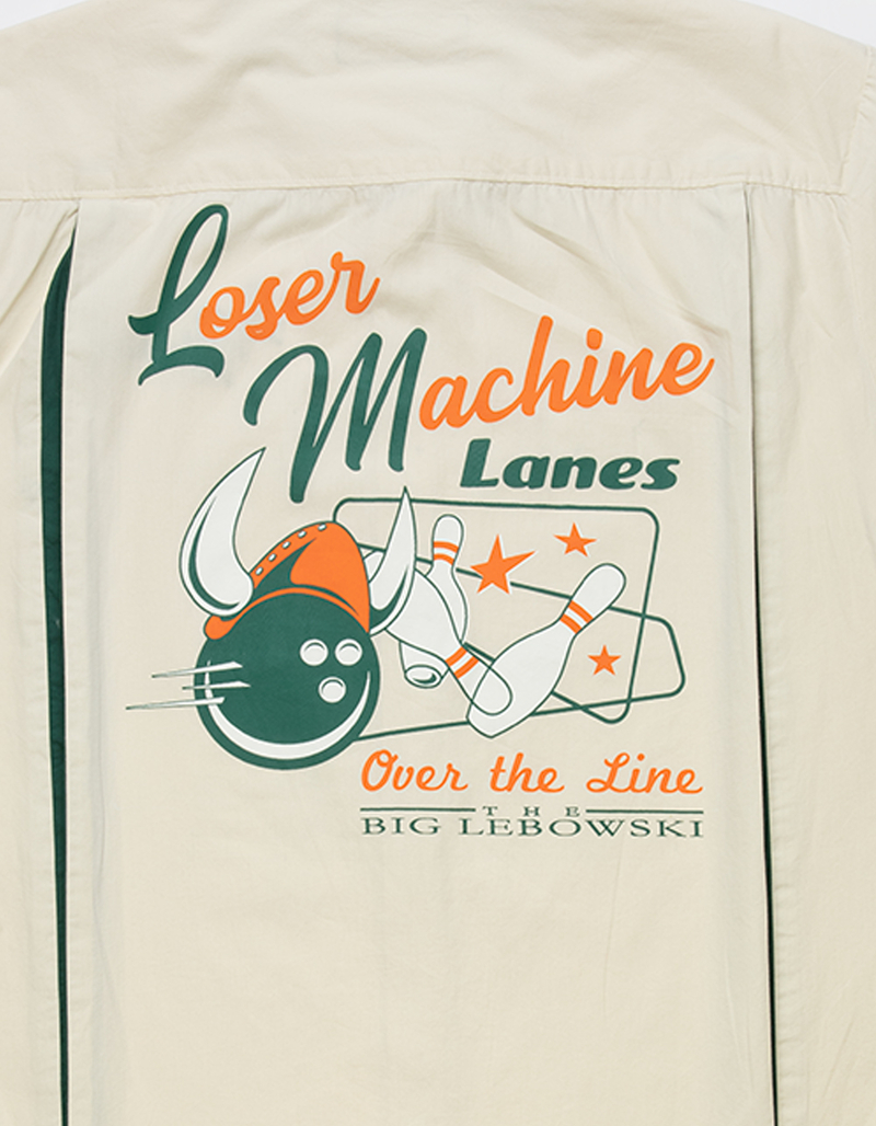 LOSER MACHINE x Big Lebowski Mens Button Up Shirt image number 2