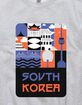 SOUTH KOREA Colorblock Poster Unisex Crewneck Sweatshirt image number 2