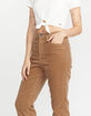 VOLCOM Stoned Straight Womens Corduroy Pants image number 4