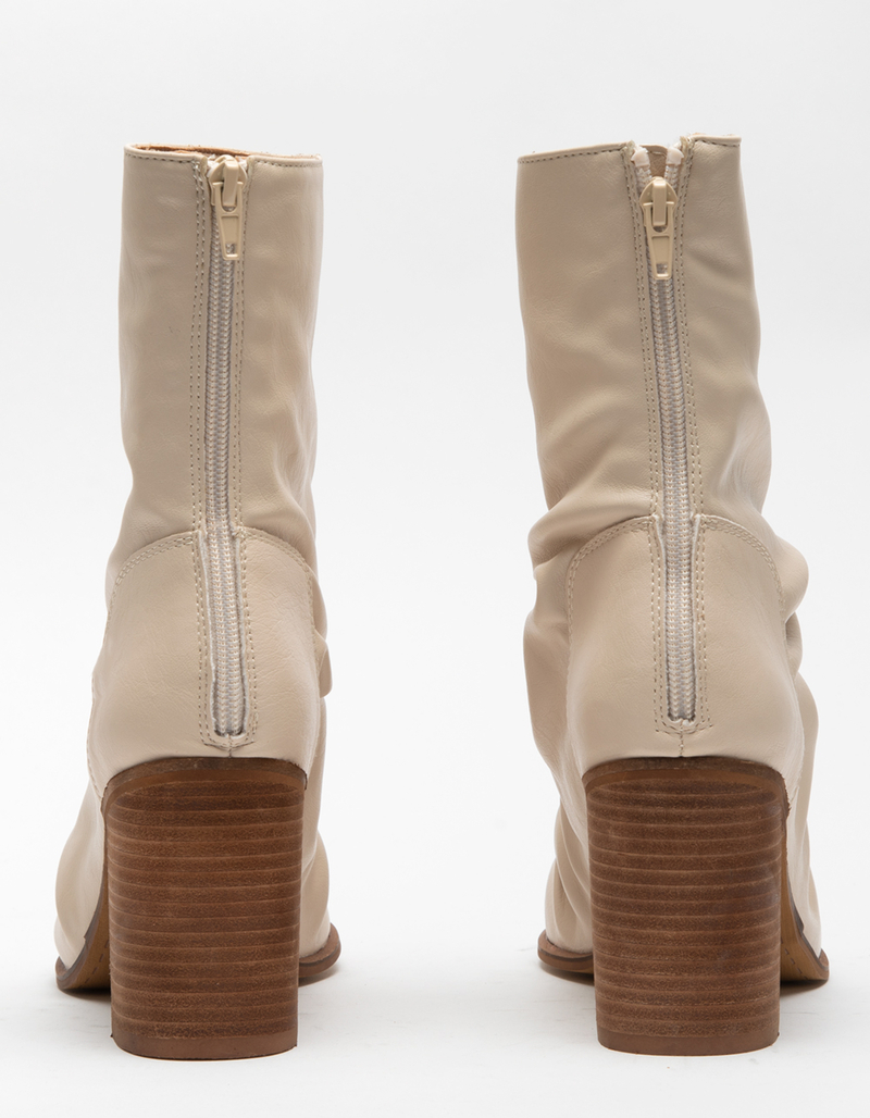 OASIS SOCIETY Ruched Womens Calf Boot image number 3
