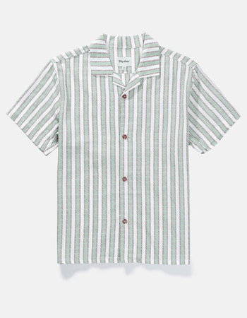 RHYTHM Vacation Stripe Mens Button Up Shirt