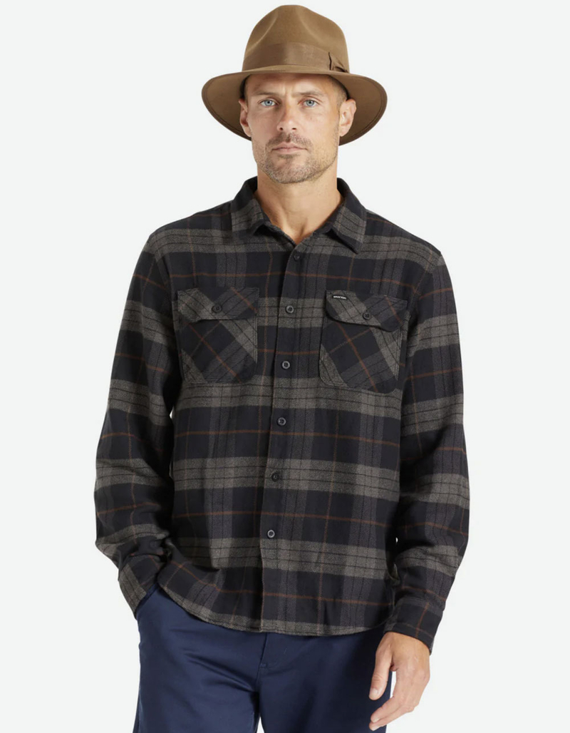 BRIXTON Bowery Mens Flannel image number 6