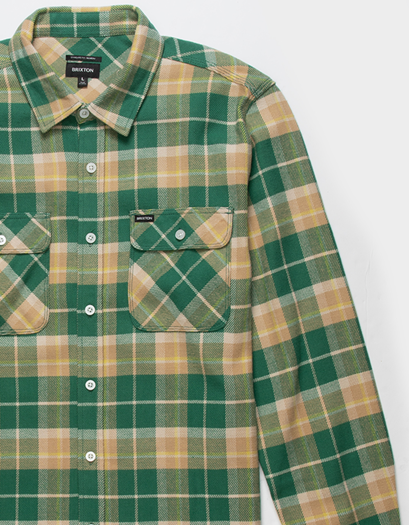 BRIXTON Bowery Mens Flannel image number 1