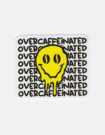 STICKER CABANA Overcaffeinated Sticker