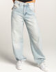 BDG Urban Outfitters Logan Boyfriend Herringbone Stripe Light Vintage Womens Jeans image number 2