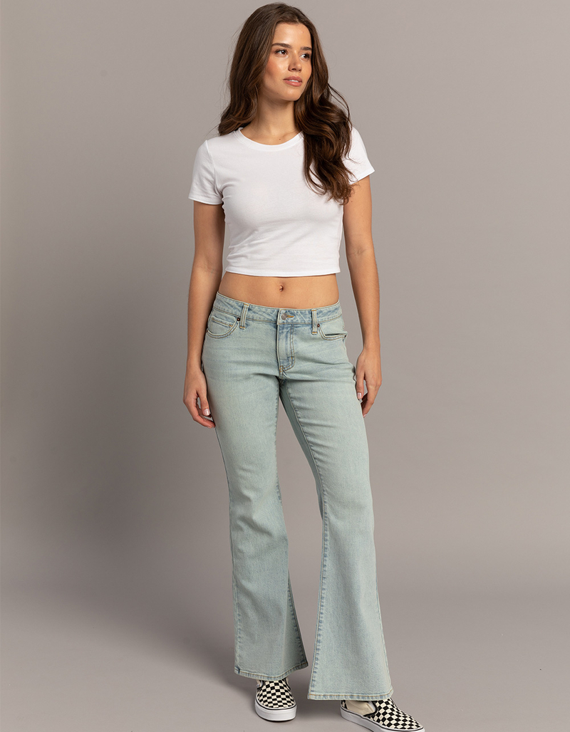 RSQ Womens Low Rise Flare Jeans image number 0