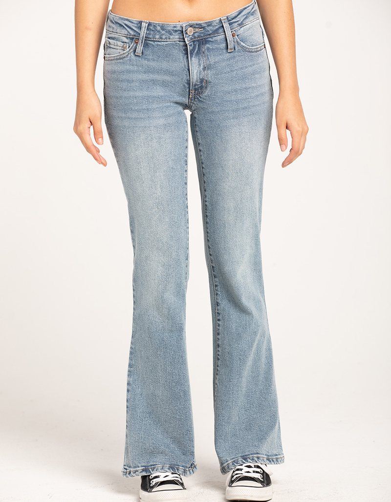 RSQ Womens Low Rise Flare Jeans image number 2