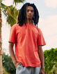 RSQ Mens Acid Wash Oversized Tee image number 3