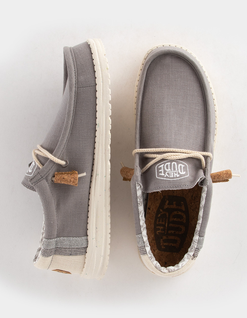 HEY DUDE Wally Break Stitch Mens Shoes image number 4