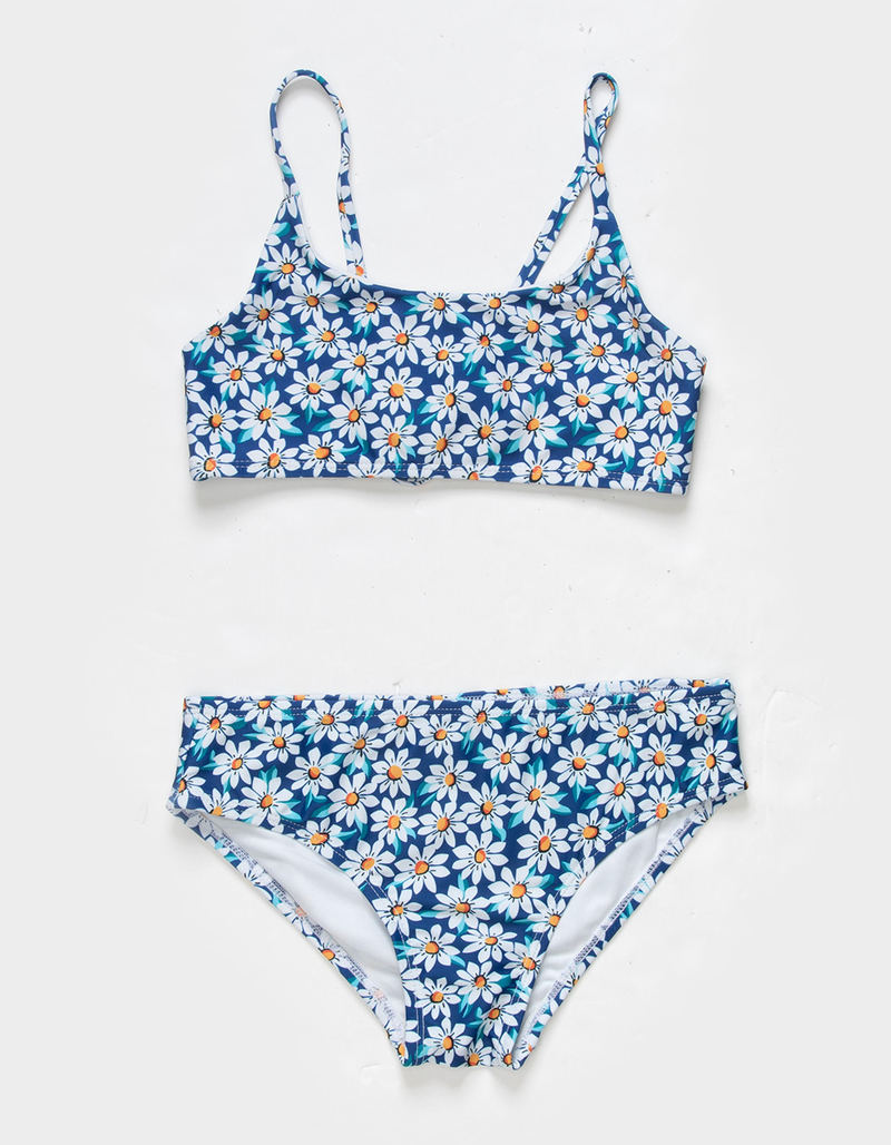 CORAL & REEF Ocean Daisies Girls Bikini Set image number 0