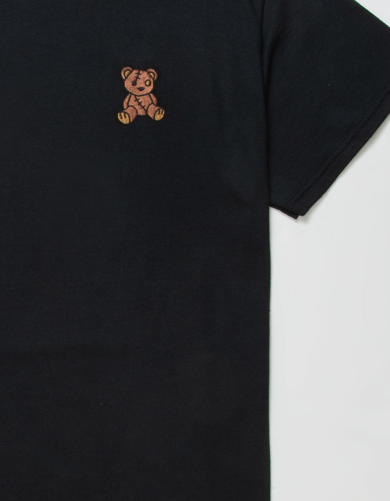 RIOT SOCIETY Teddy Bear Embroidered Mens Tee image number 1