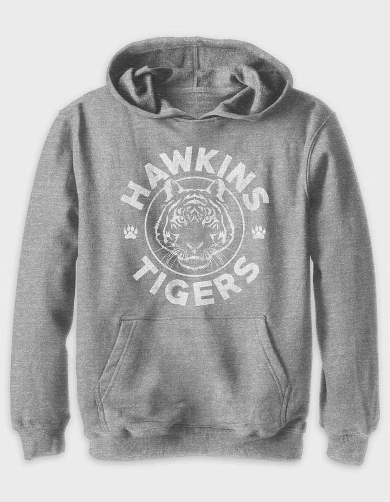 STRANGER THINGS Hawkins Tigers Unisex Kids Hoodie image number 0