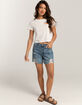 HURLEY The Weekend Womens Denim Shorts image number 5