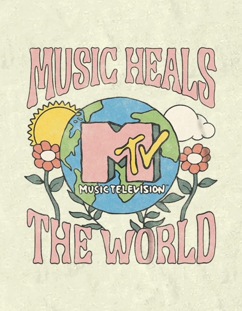MTV Music Heals The World Unisex Tee image number 1