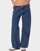EDIKTED Petite Raelynn Washed Low Rise Jeans image number 1