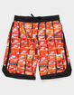 NIKE Stacked Fadeaway Boys Volley Swim Shorts image number 1