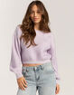FULL TILT Plated Womens Sweater image number 2