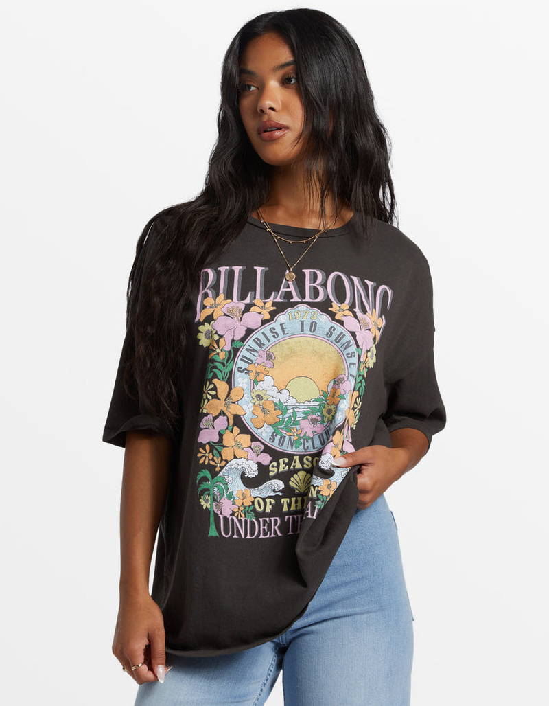 BILLABONG Under The Palms Womens Oversized Tee image number 0