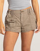 BDG Urban Outfitters Y2K Womens Mini Cargo Shorts image number 2