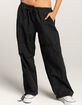 RSQ Womens Low Rise Seamed Cotton Vintage Washed Pants image number 2