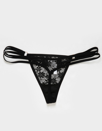 FULL TILT Strappy Side Lace Thong