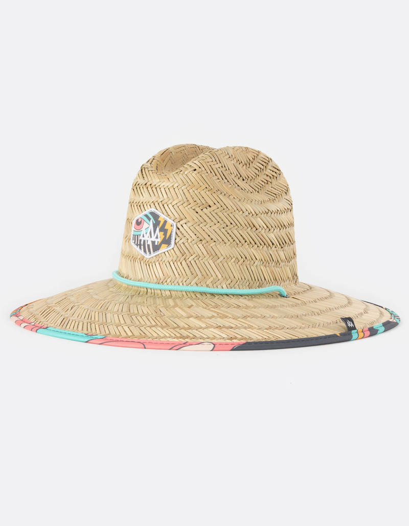 HEMLOCK HAT CO. Lucy Kids Straw Lifeguard Hat image number 1