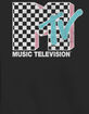 MTV Checkered Logo Unisex Crewneck Sweatshirt image number 2