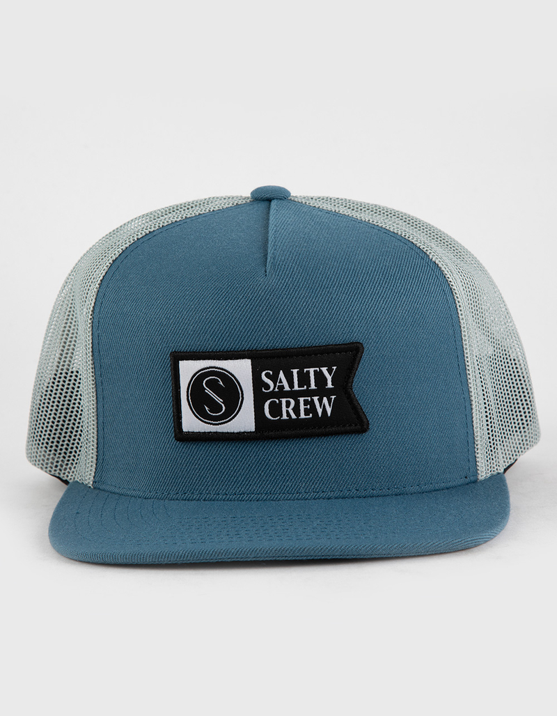 SALTY CREW Alpha Twill Trucker Hat image number 1