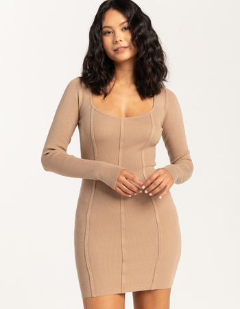 WEST OF MELROSE Bodycon Sweater Dress Primary Image