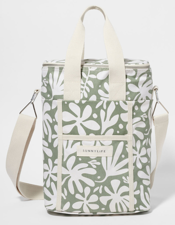 SUNNYLIFE The Vacay Canvas Drinks Cooler Bag
