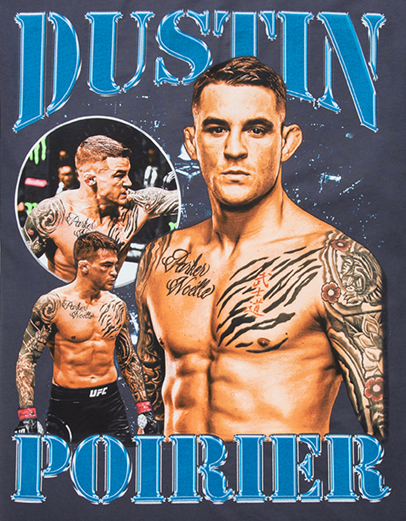 UFC The Diamond Dustin Poirier Mens Oversized Tee image number 2