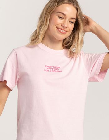 RIOT SOCIETY Happens For A Reason Womens Tee