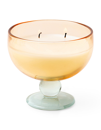 PADDYWAX Aura 6oz Tinted Glass Goblet Candle - Wild Neroli