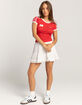 IETS FRANS Mia Football Womens Baby Tee image number 4