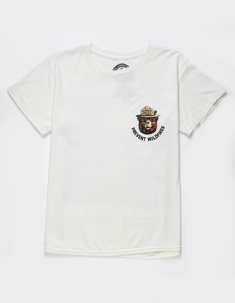 SMOKEY THE BEAR Prevent Wildfires Boys Tee image number 1